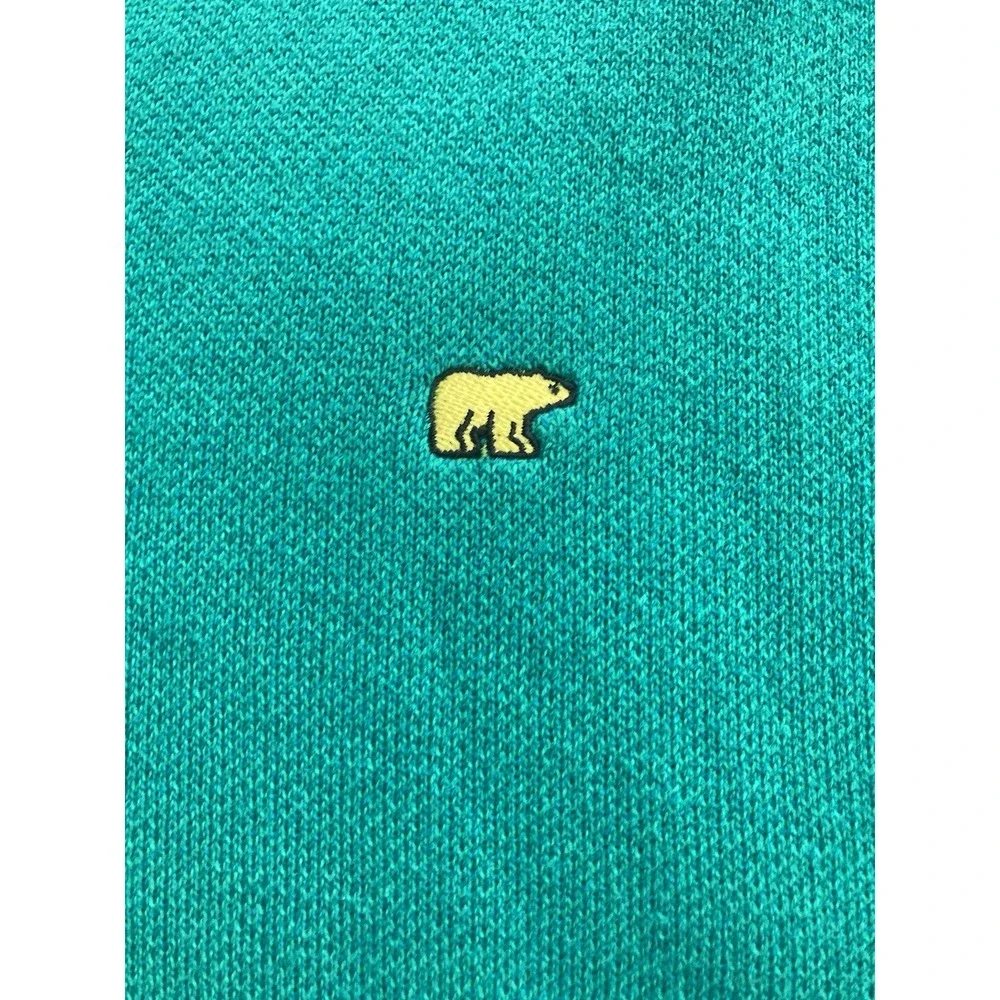 Jack Nicklaus Golf Pullover V Neck Sweater Vest Bear Embroidered Size X-LARGE